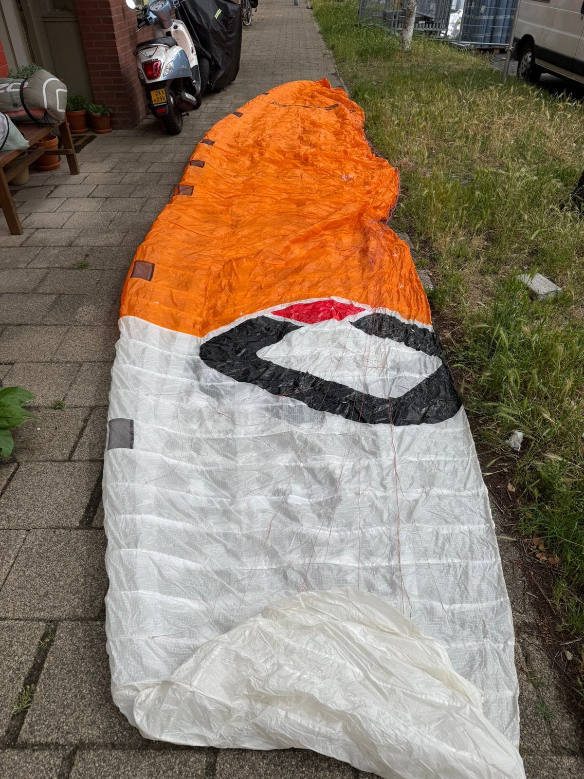 Ozone r1v4 15m, Watersport en Boten, Kitesurfen, Geen board, Ophalen of Verzenden, Zo goed als nieuw