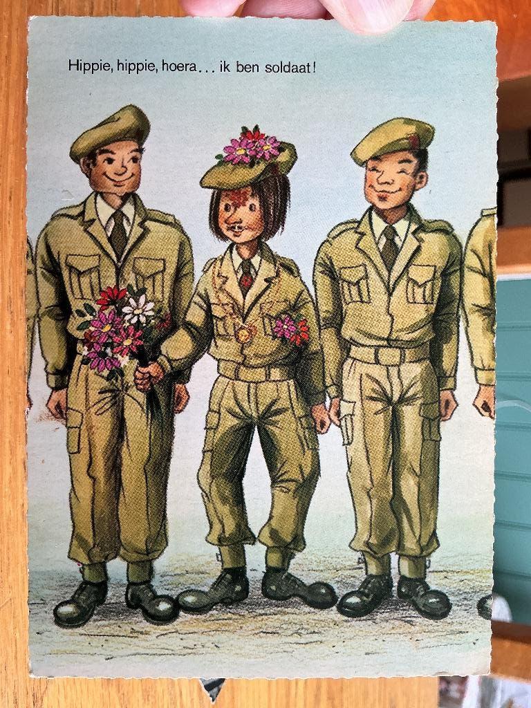 Spotkaart, Verzenden, 1980 tot heden, Gelopen, Overige thema's