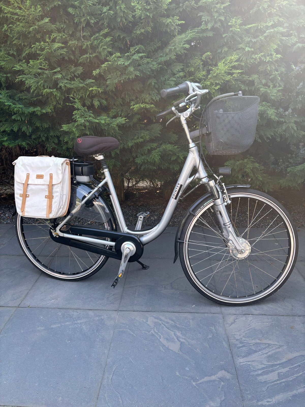 Pointer elektrische damesfiets met accu -100 km, Fietsen en Brommers, Elektrische fietsen, H.vanverseveld@hotmail.com, 51 tot 55 cm