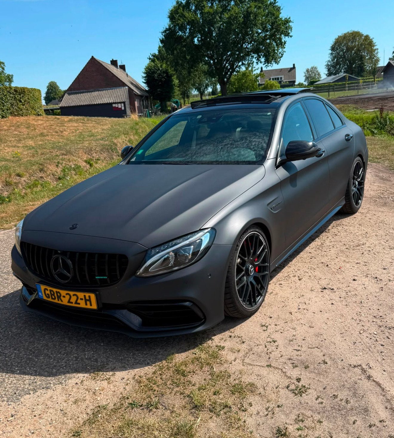 Mercedes-Benz AMG C63 S 510PK| Perf. Seats | Driver Package, Auto's, Automaat, Achterwielaandrijving, 510 pk, Zwart
