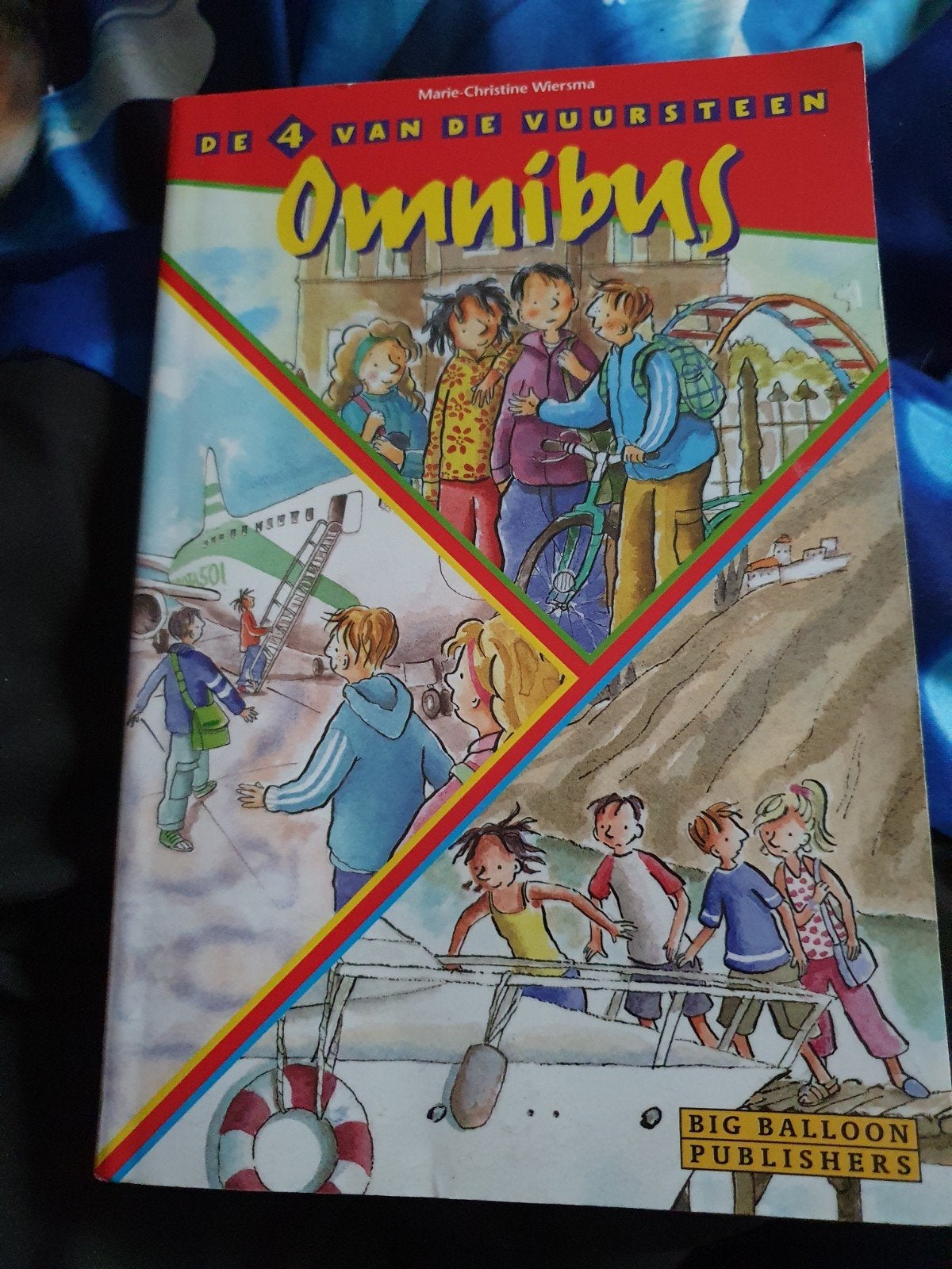 De 4 van de Vuursteen Omnibus - Marie-Christine Wiersma, Boeken, Ophalen of Verzenden, Gelezen, Marie-Christine Wiersma, Fictie