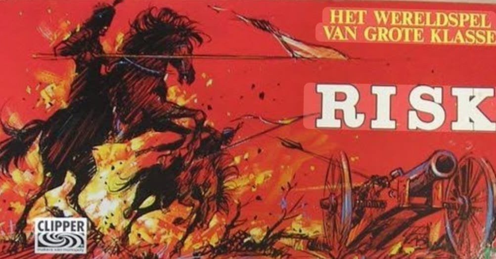 RISK COMPLEET SPANNED WERELDSPEL MET SPELREGELS (zie foto's), Ophalen of Verzenden