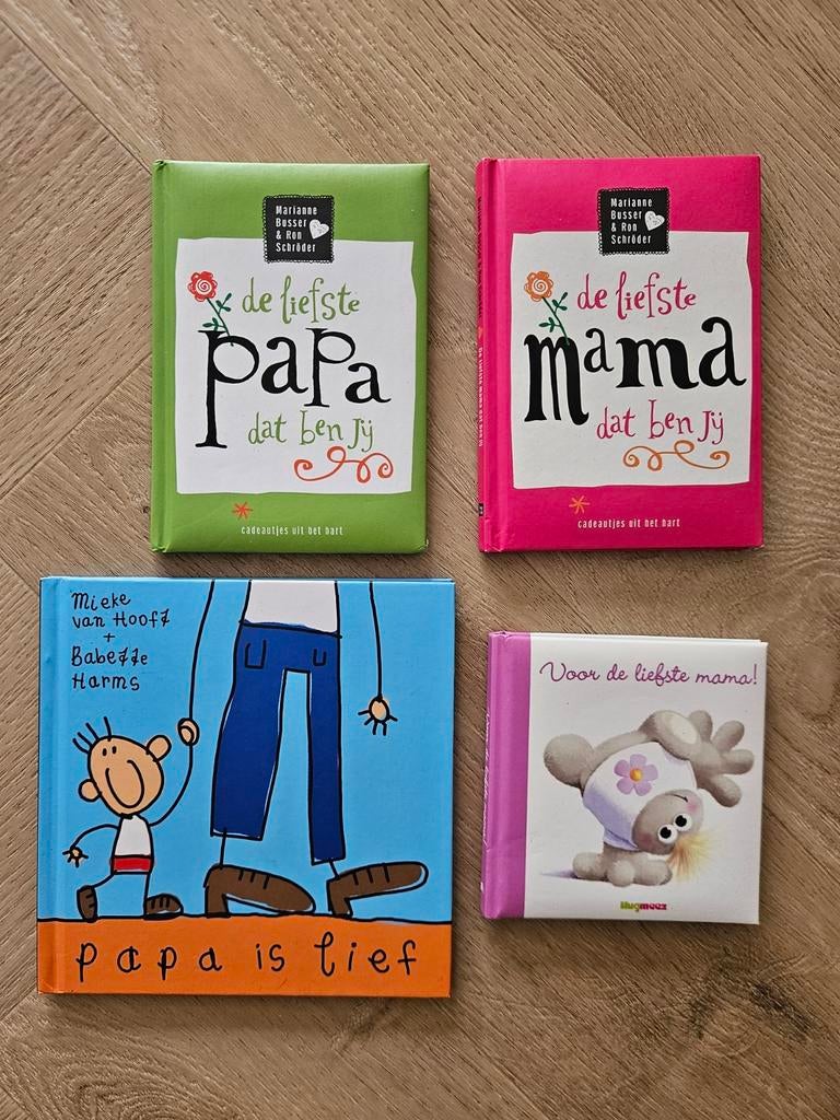 Diverse boeken voor vaderdag moederdag zgan, Ophalen of Verzenden, Zo goed als nieuw