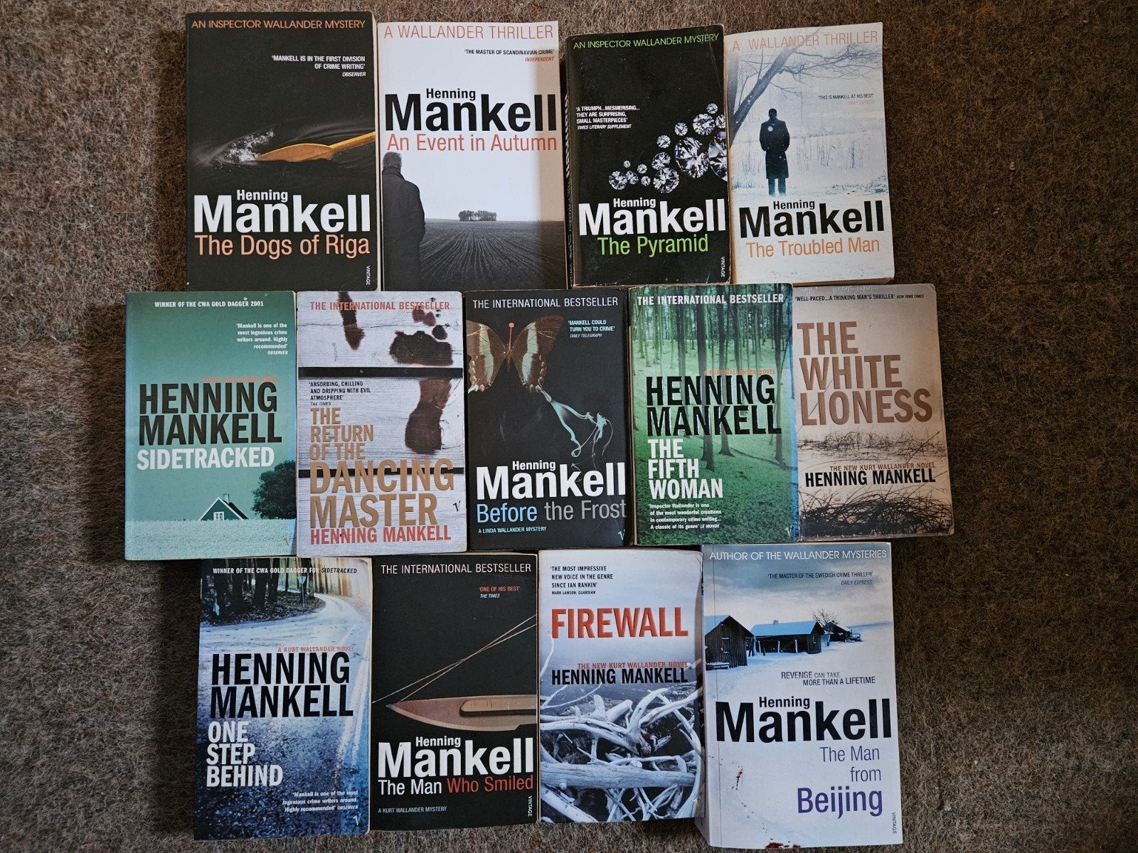 Complete Kurt Wallander Serie - Engelstalig, Ophalen of Verzenden, Gelezen, Henning Mankell, Tv-bewerking