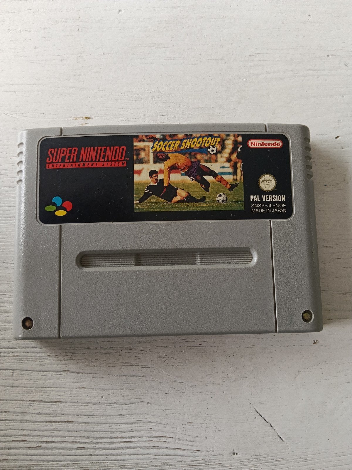 Super Nintendo Soccer Shootout SNES PAL, Gebruikt, 2 spelers, Ophalen of Verzenden, Vanaf 3 jaar