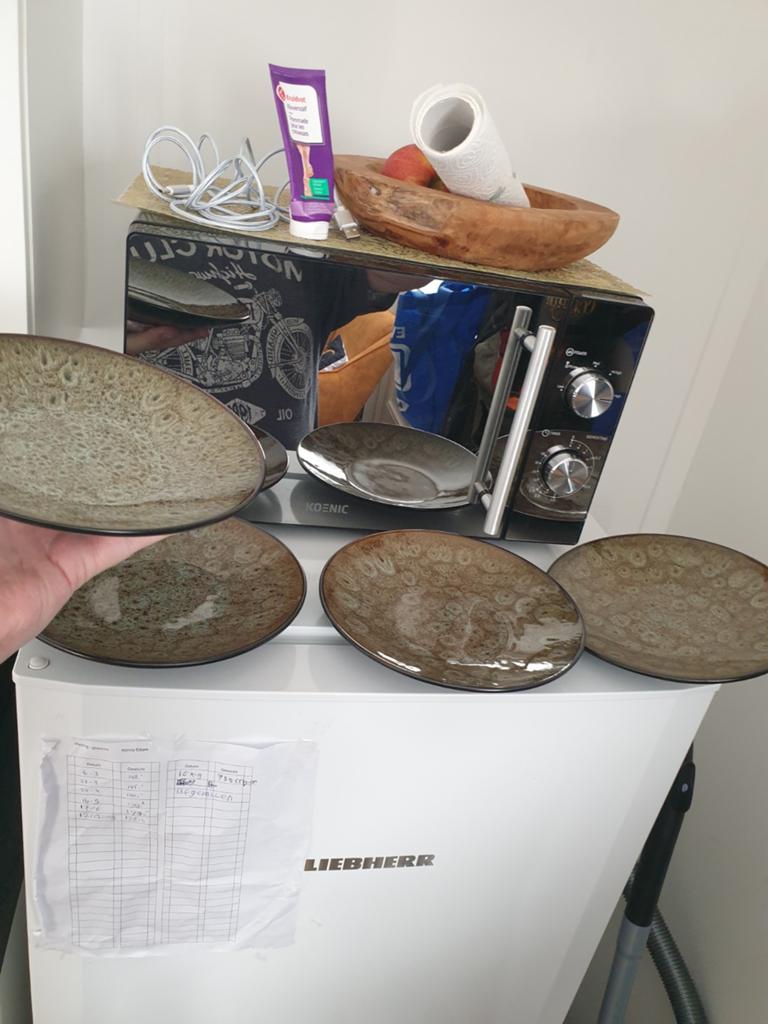 Vancasso Stoneware Borden - 4 stuks, Huis en Inrichting, Keuken | Servies, Ophalen, Zo goed als nieuw, Bord(en), Overige stijlen