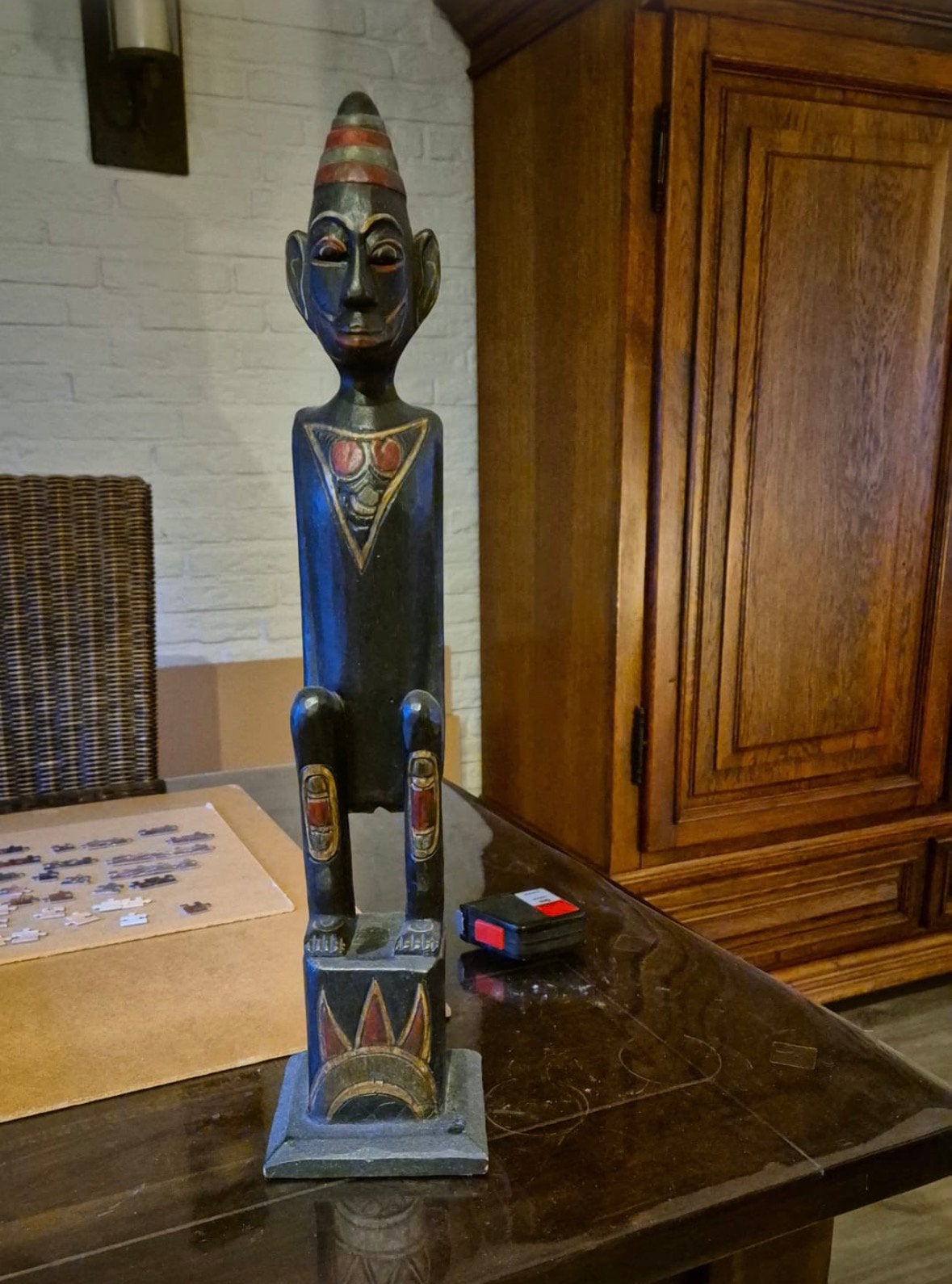 beeld gratis, Antiek en Kunst, Kunst | Beelden en Houtsnijwerken, Ophalen