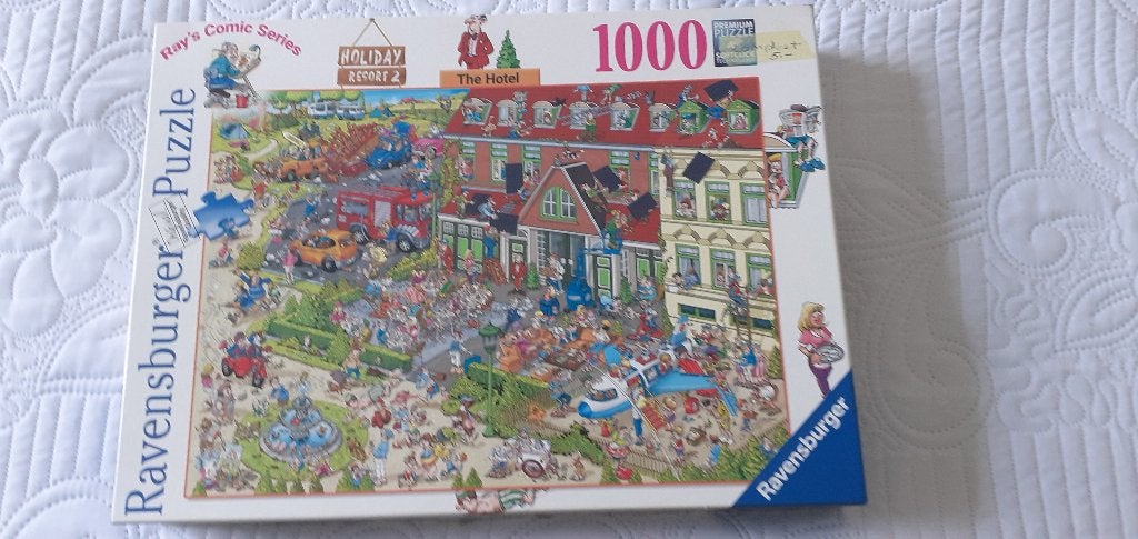 Ravensburger puzzel 1000 stukjes, Ophalen, 500 t/m 1500 stukjes, Zo goed als nieuw