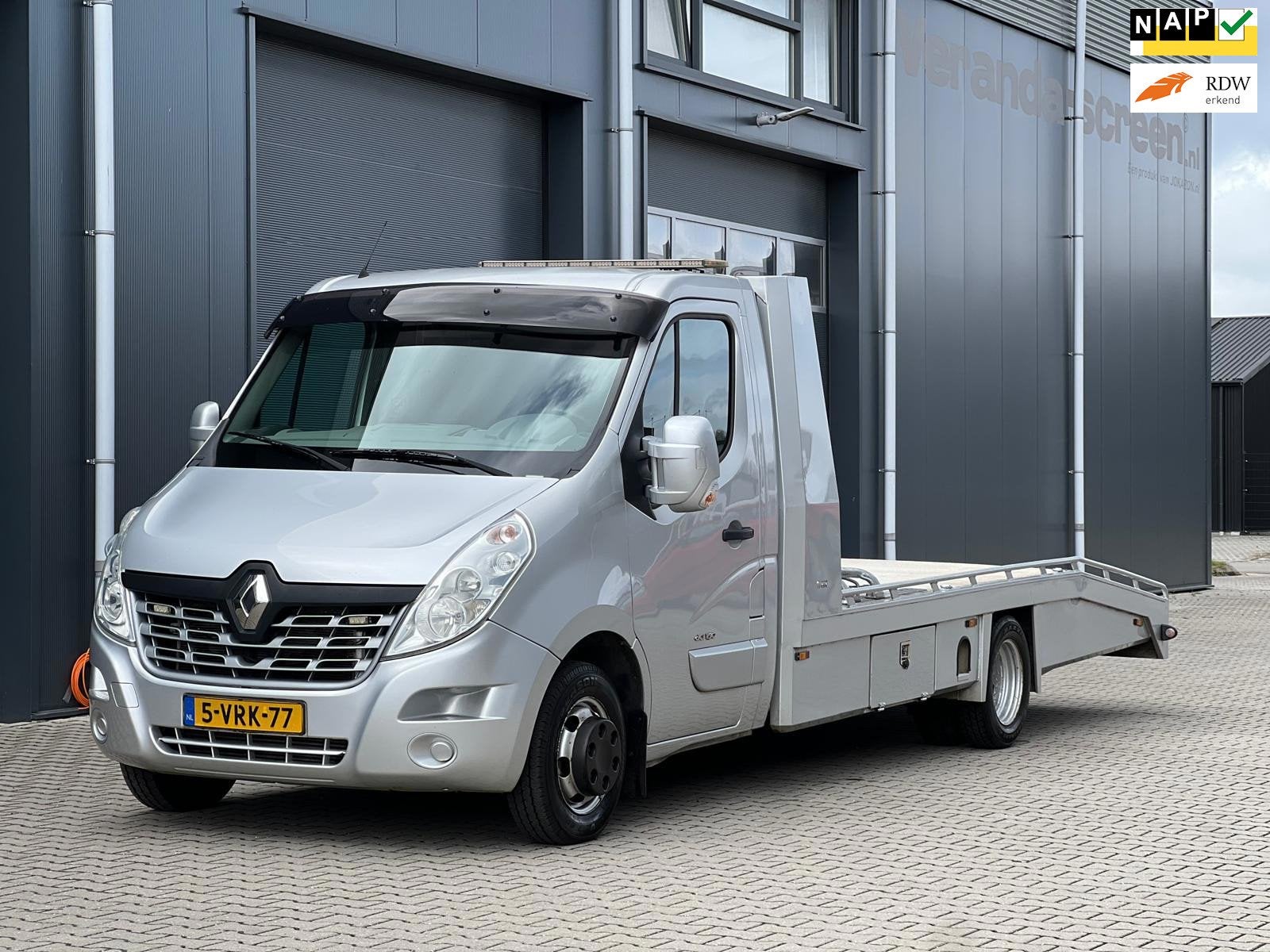 Renault Master T35 2.3 dCI L3 TIJHOF OPRIJWAGEN 159.368KM, Auto's, Bestelauto's, Voorwielaandrijving, Euro 5, Stof, Gebruikt