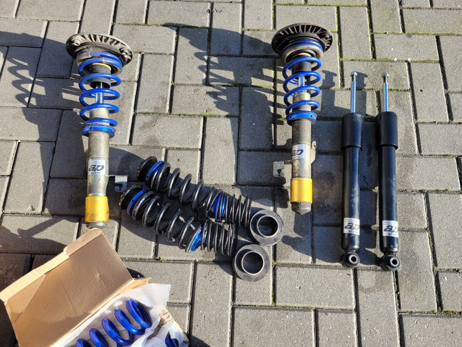 AP(By KW) Schroefset Bmw F 1 + 2 SERIE X-drive met Topmounts, Auto-onderdelen, Ophanging en Onderstel, BMW, Gebruikt, Ophalen