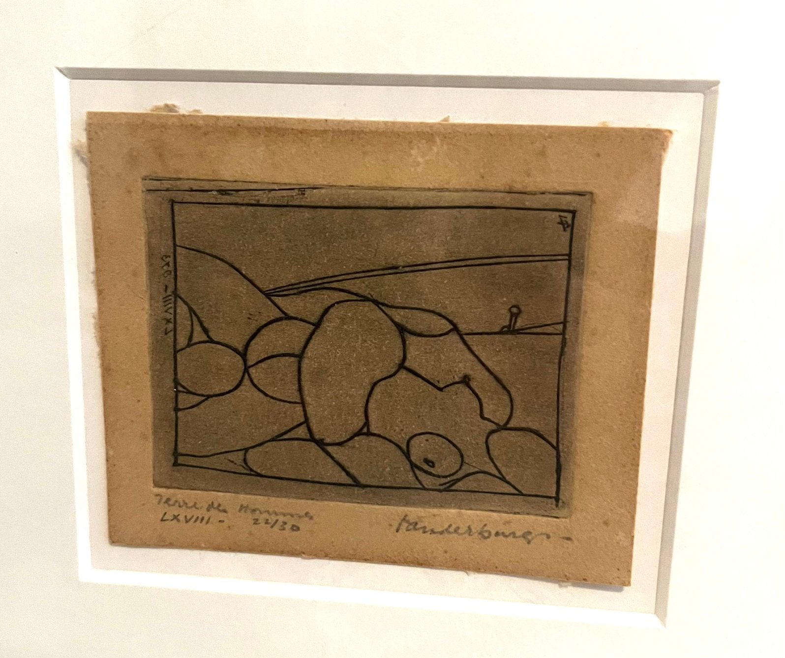 Flip van der Burgt grafiek naakt, Ophalen of Verzenden