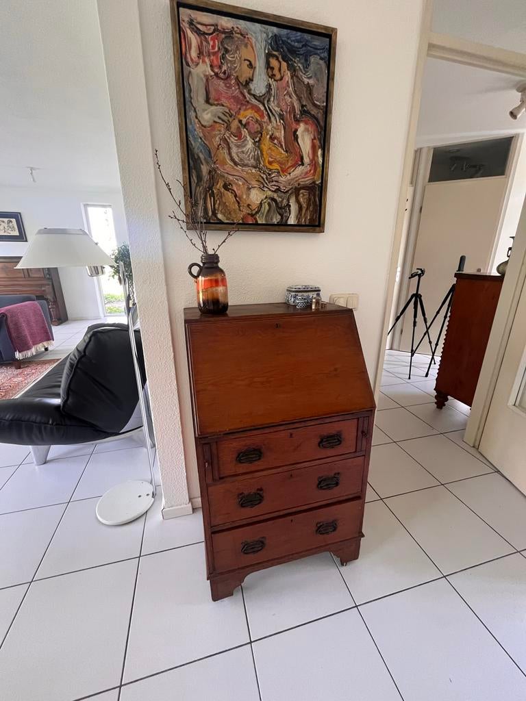 Klassiek secretaire 60x45 cm, Huis en Inrichting, Kasten | Secretaires, Ophalen, Gebruikt