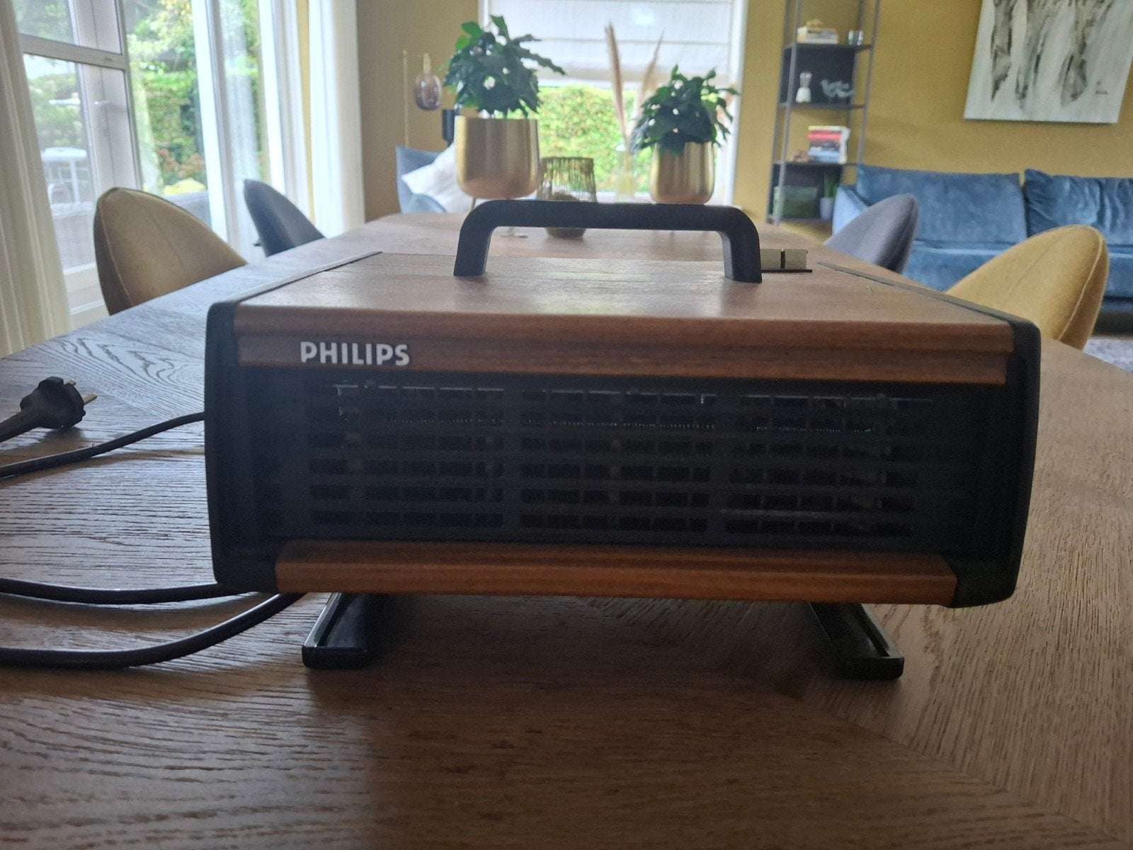 Vintage Philips kachel  - Voor thuis of in de retro caravan, Ophalen of Verzenden, Gebruikt, Elektrisch