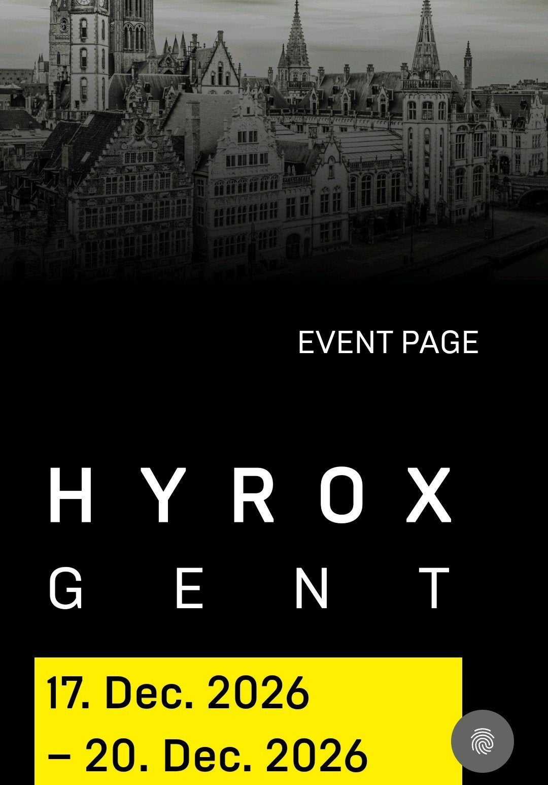 Hyrox Gent - Saturday Men Open, Tickets en Kaartjes, Eén persoon, Overige soorten, Overige typen