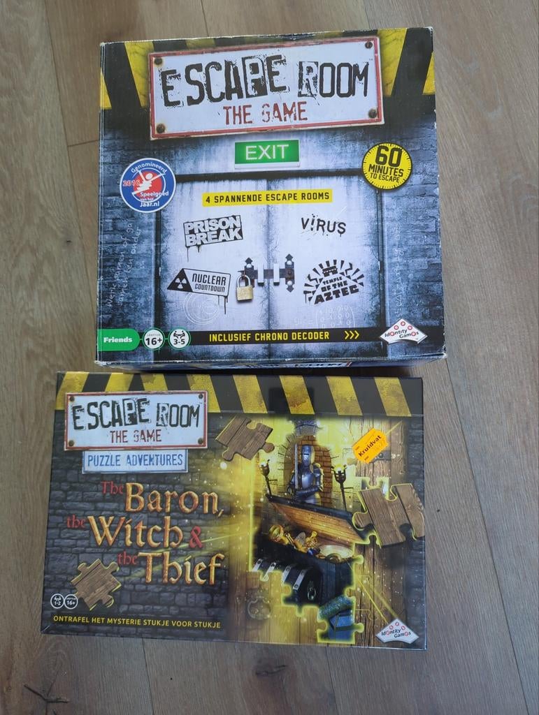 Escape Room The Game + Puzzle Adventures (Nieuw), Ophalen of Verzenden, Nieuw, Overige typen