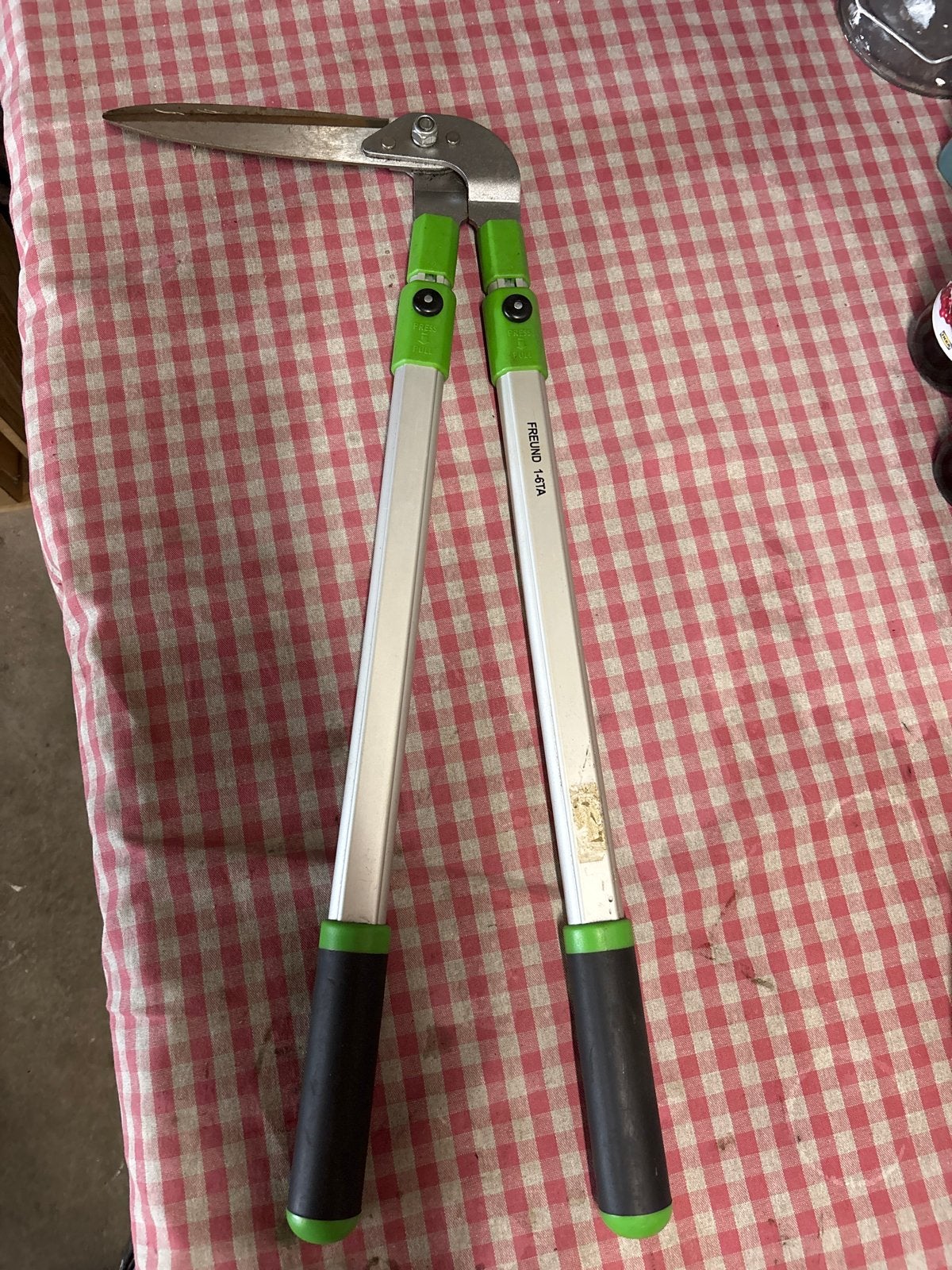 Freund 1-6TA Takkenschaar - Gebruikt, Tuin en Terras, Ophalen, Gebruikt, 30 t/m 39 mm