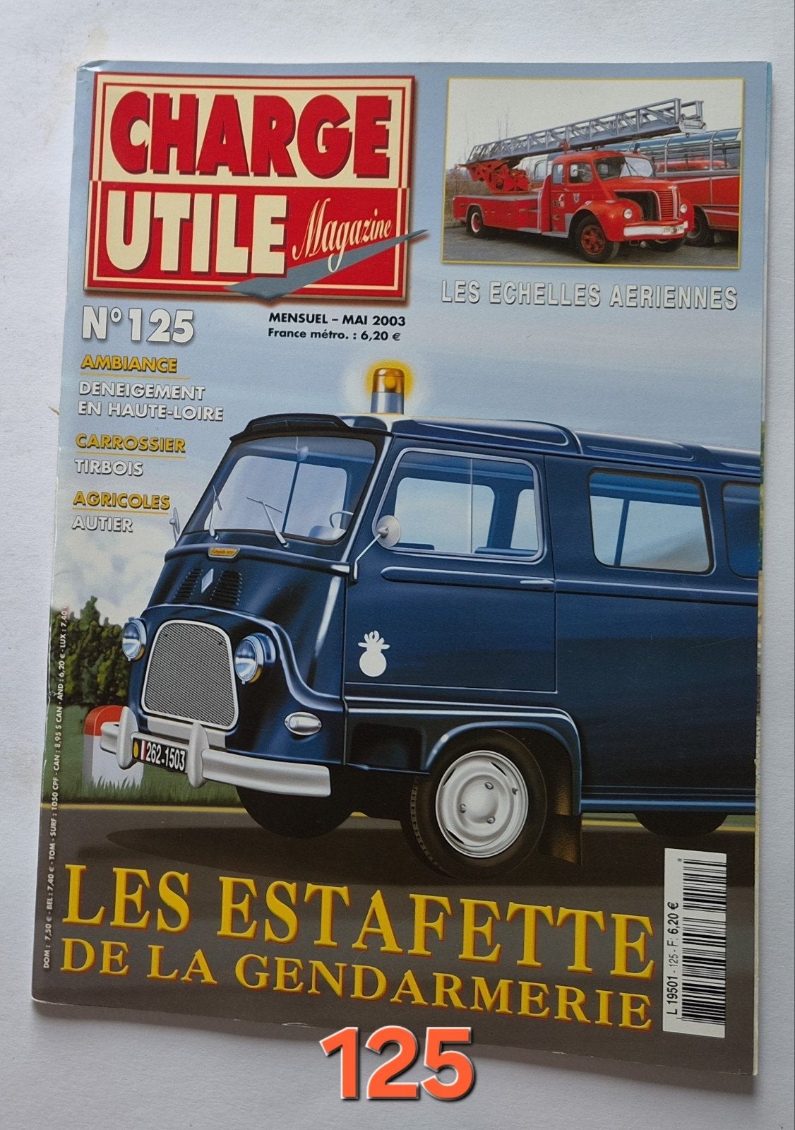 Charge Utile Magazine N125 - Mei 2003, Boeken, Ophalen of Verzenden, Gelezen, Overige typen
