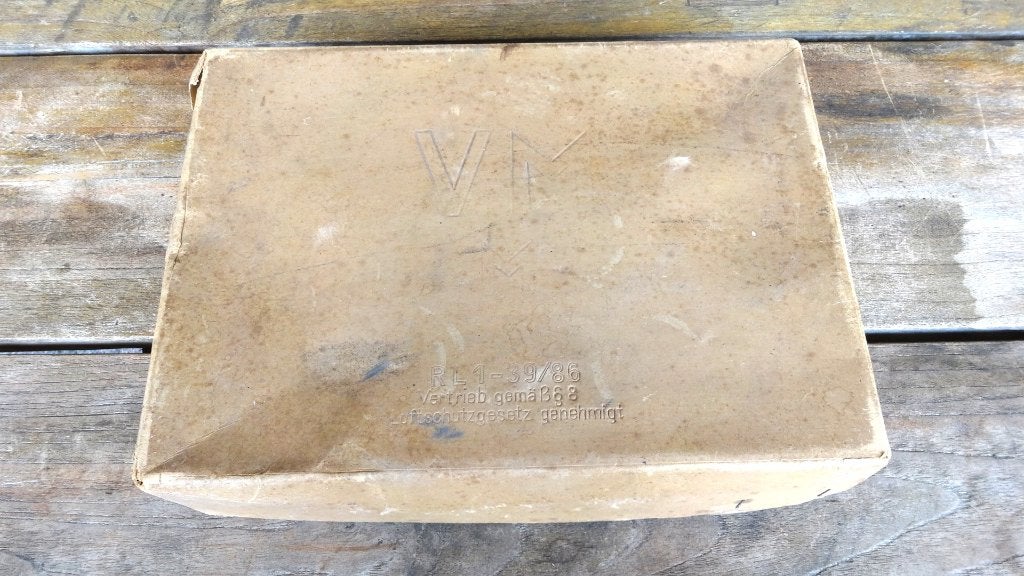 Duits Luftschutz gasmasker/Volksgasmasker, Ophalen of Verzenden, Landmacht, Duitsland, Overige typen