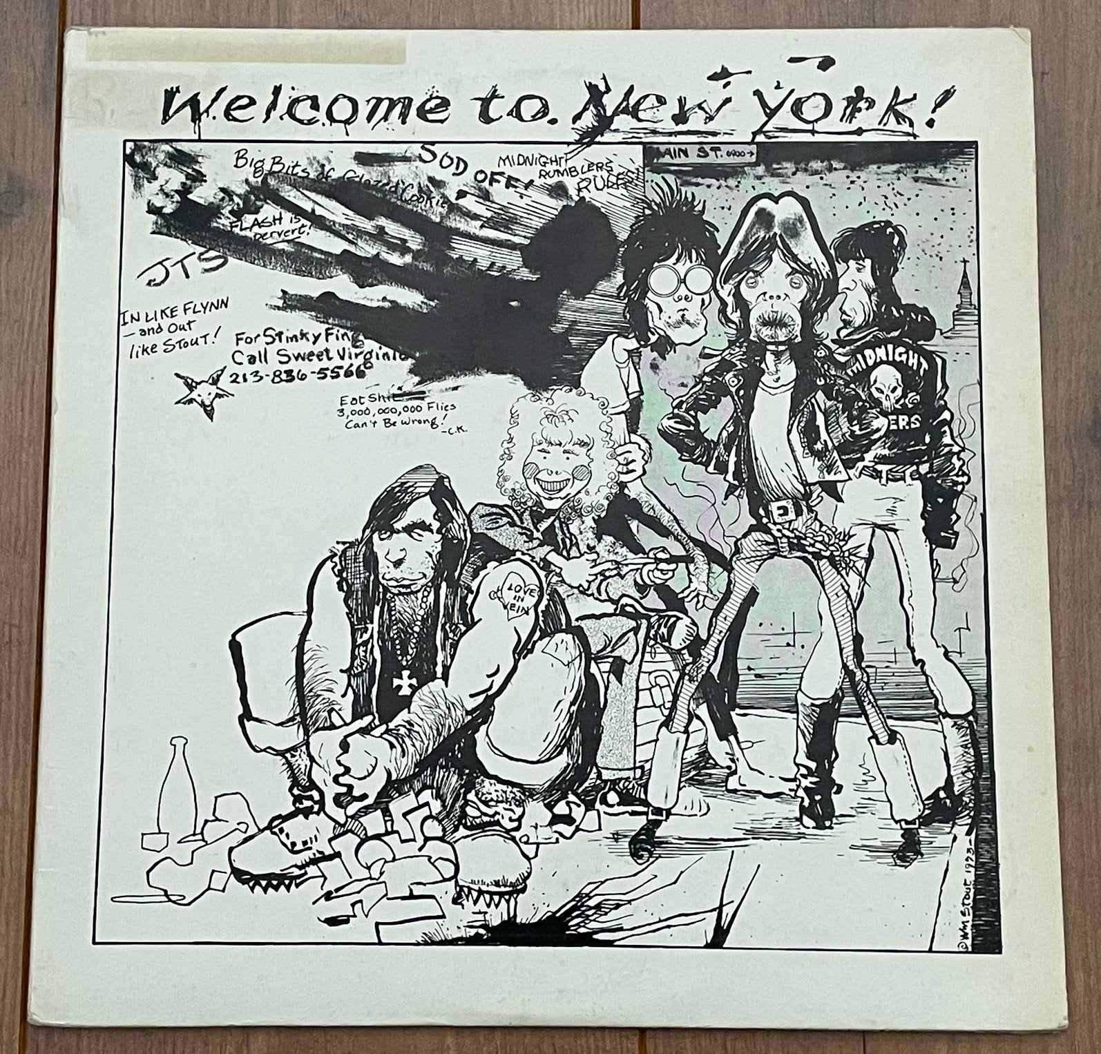 The Rolling Stones - Welcome To New York lp / US '73, TMOQ, LP, Gebruikt, 12 inch, Poprock