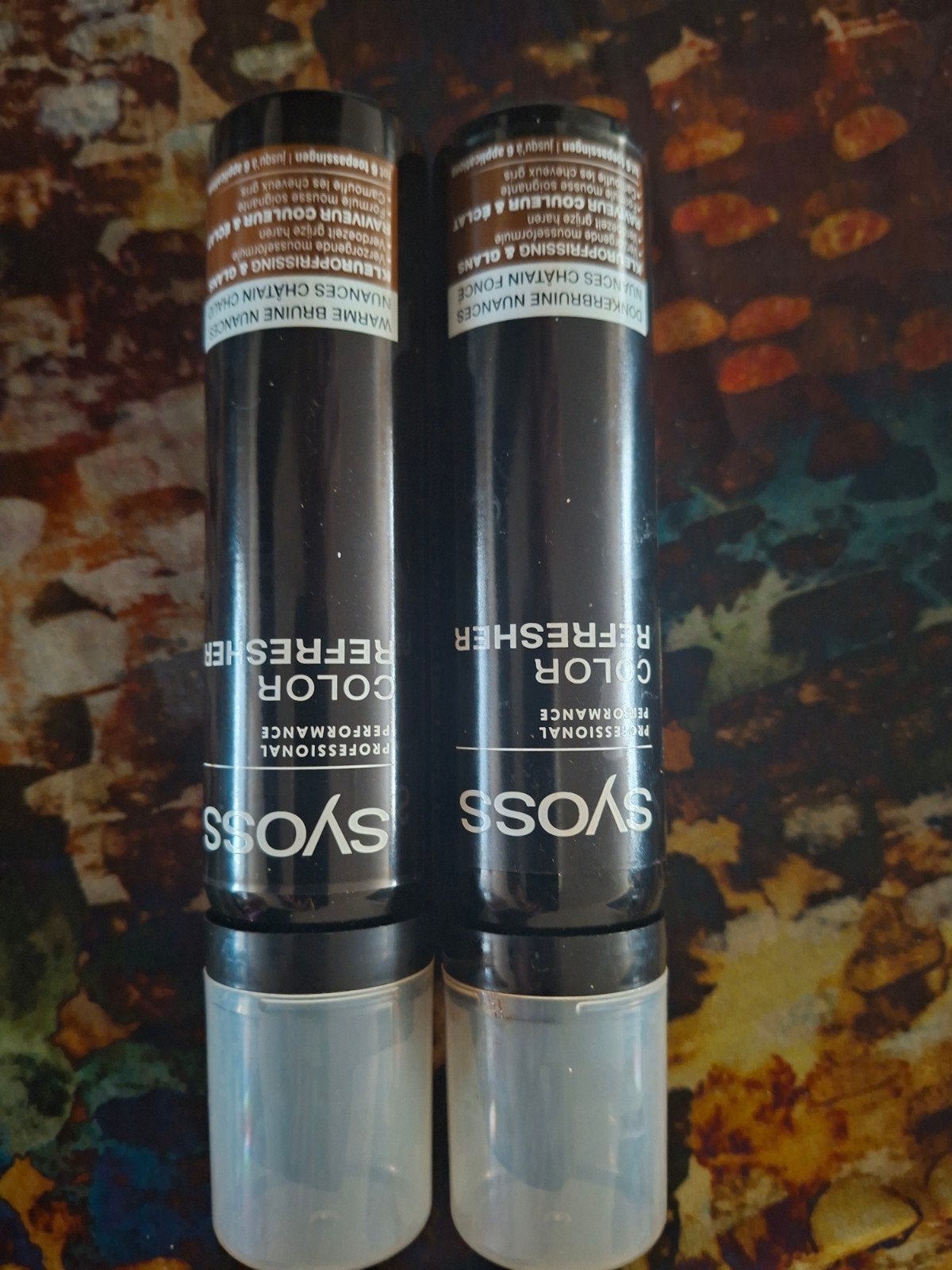 Syoss Color Refresher Kleurmousse - Warme  & Donkerbruin, Ophalen of Verzenden, Nieuw, Gel, Wax, Haarlak of Mousse
