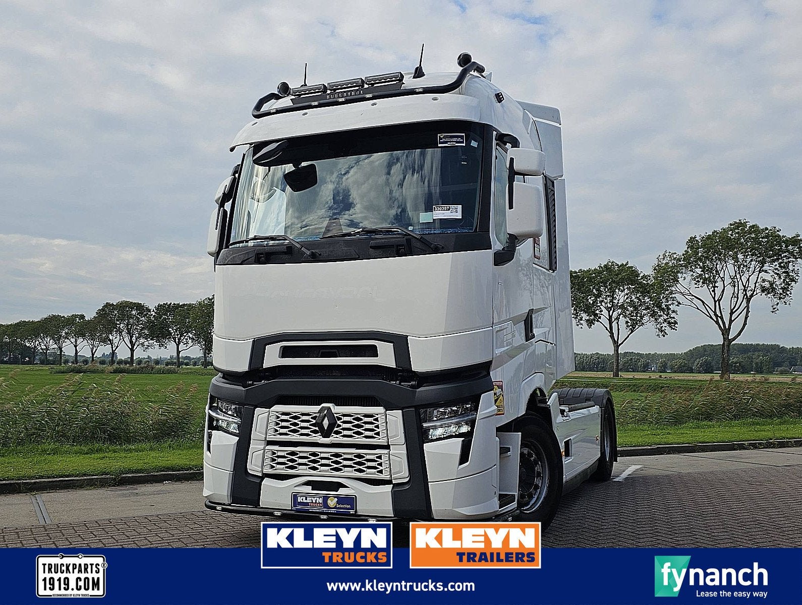 RENAULT T 480 HIGH 13LTR Retarder Voith Special-Interior Sta, Automaat, Euro 6, Renault, Wit