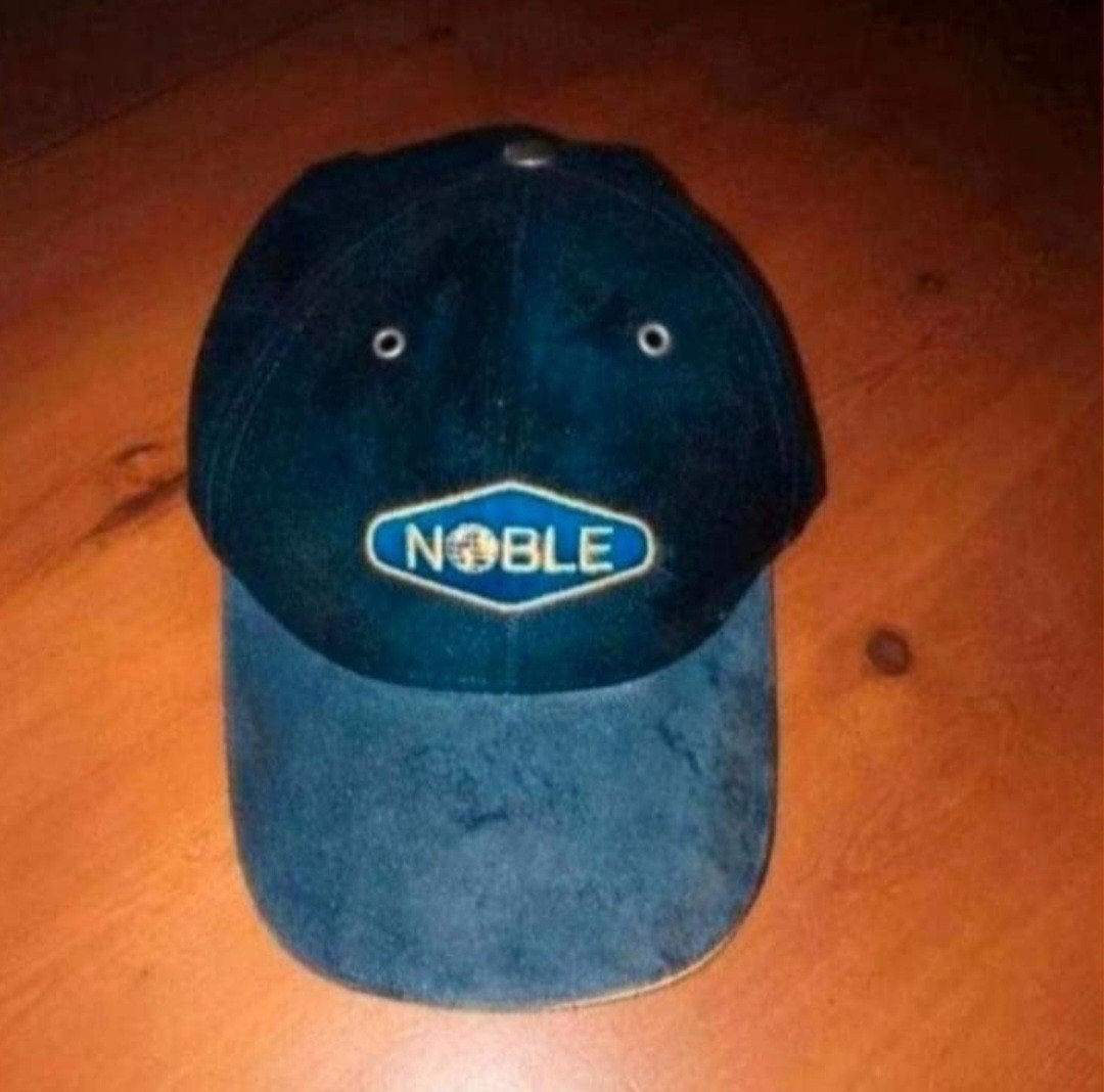 Noble Piet van Ede Pet - Donkerblauw met Suède Klep, Nieuw, Pet, Noble, One size fits all