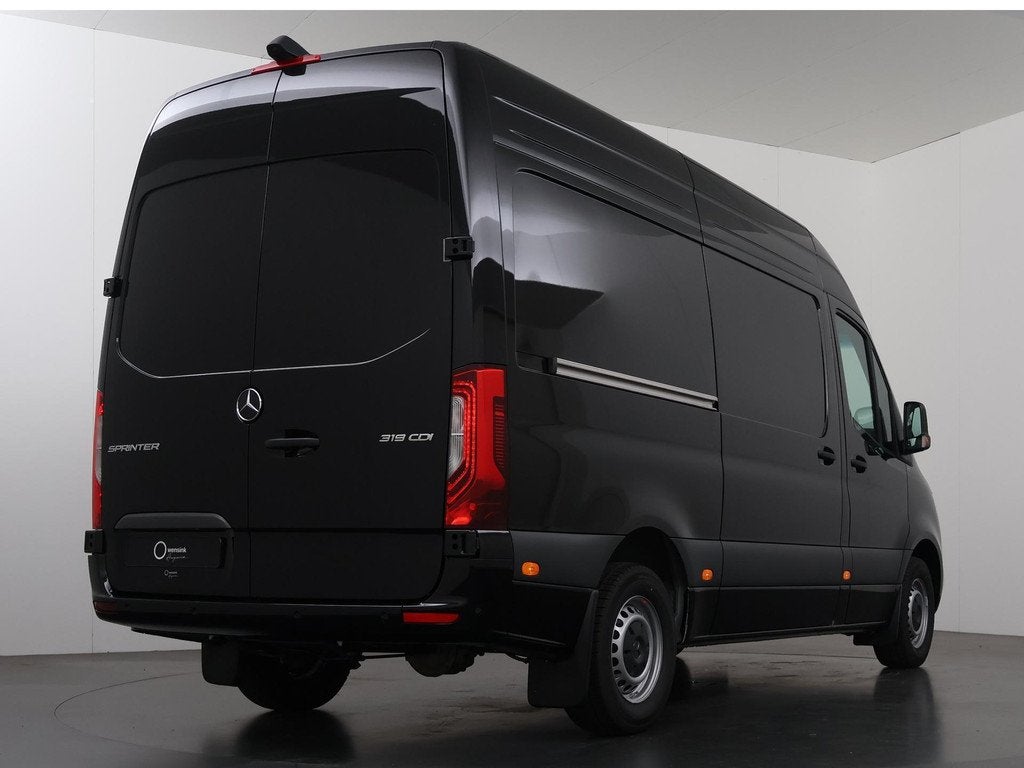 Mercedes-Benz Sprinter 319 CDI L2 H2 RWD Select | Achteruitr, Gebruikt, Zwart, Bedrijf, Diesel