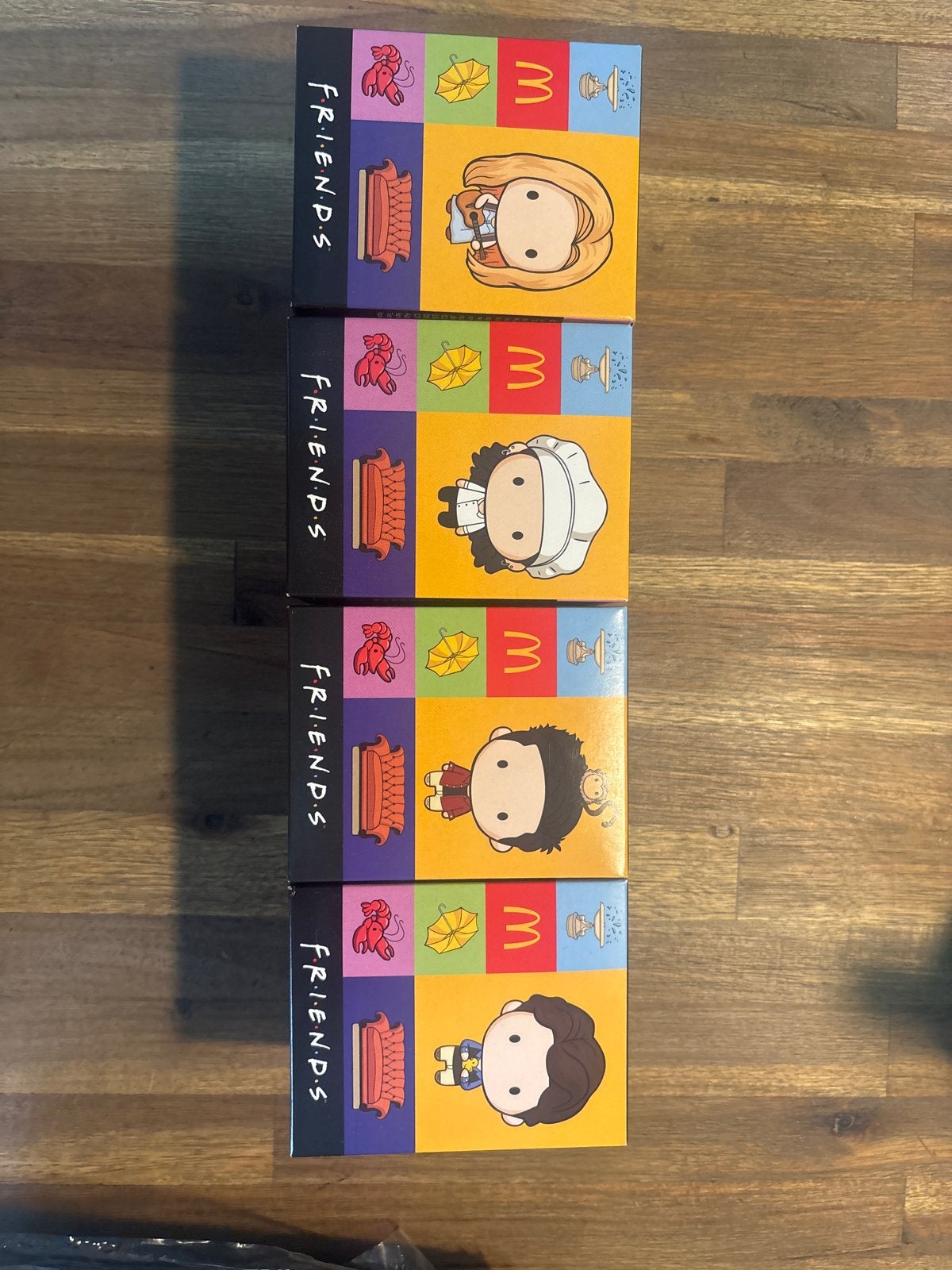 Friends McDonald's Happy Meal Speelgoed - Complete Set, Ophalen of Verzenden, Nieuw