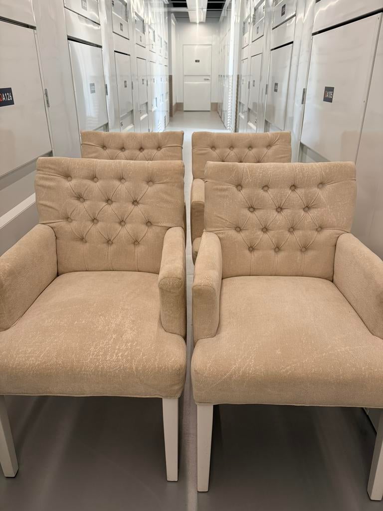 4 eetkamsrstoelen zgan, Huis en Inrichting, Stoelen, Ophalen of Verzenden, Zo goed als nieuw