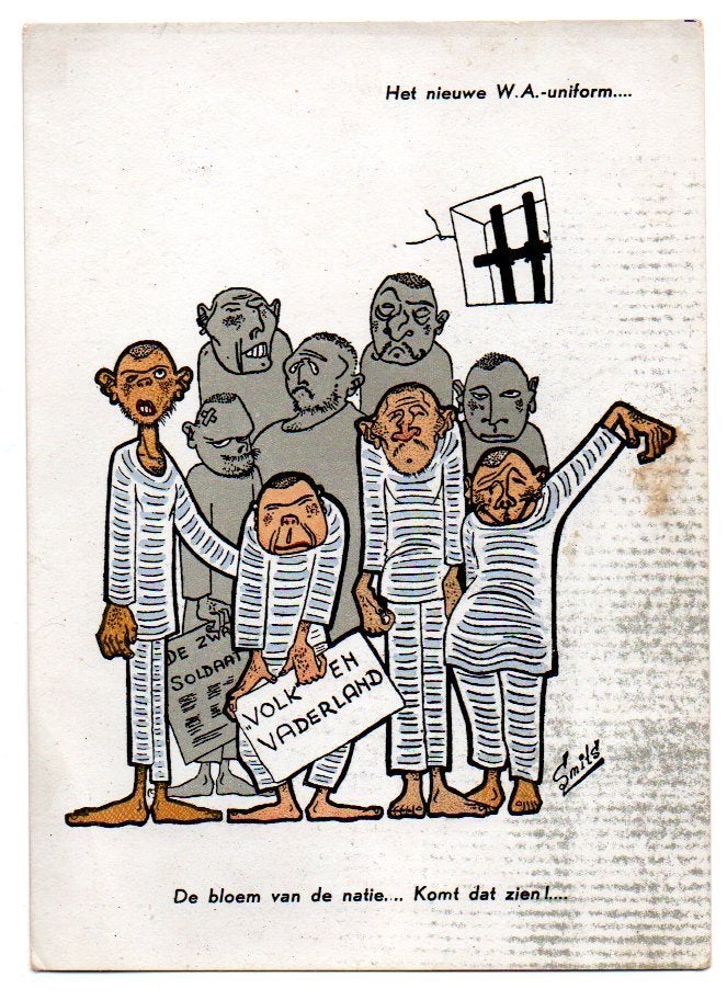 Het nieuwe WA uniform illustrator Smits, Verzamelen, Ophalen, 1940 tot 1960, Ongelopen