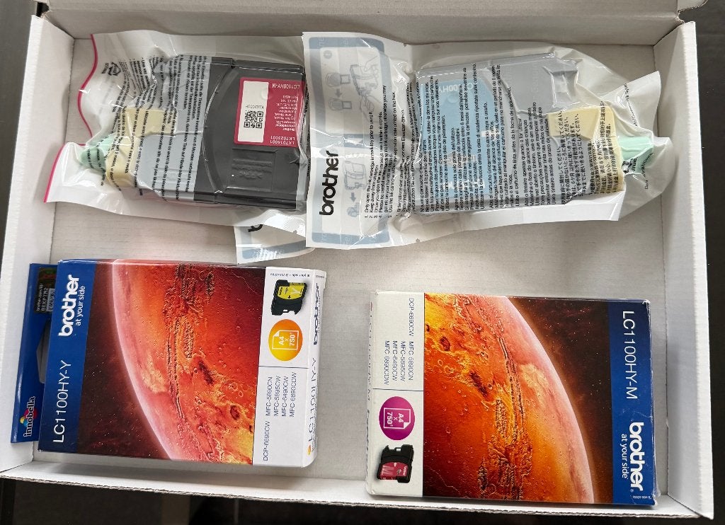 Brother originele cartridges LC1100 HY, Ophalen, Nieuw