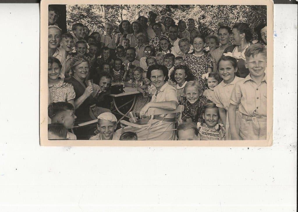 Westland Onbekend Schooluitje? Fotokaart, Verzamelen, Ophalen of Verzenden, 1940 tot 1960, Ongelopen, Zuid-Holland