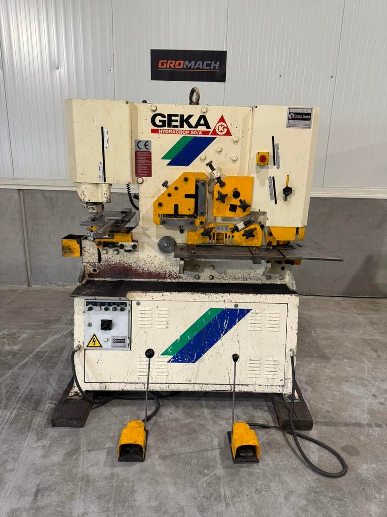 GEKA hydracrop 80/A ponsknipmachine, Ophalen, Gebruikt