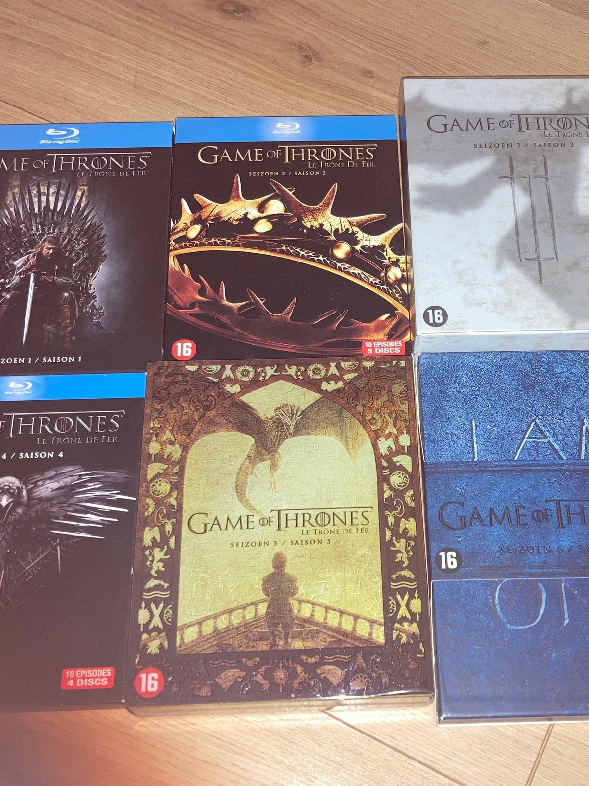 Game of Thrones S1-5 op Blu-ray. S6 op DVD, Cd's en Dvd's, Blu-ray, Ophalen, Zo goed als nieuw