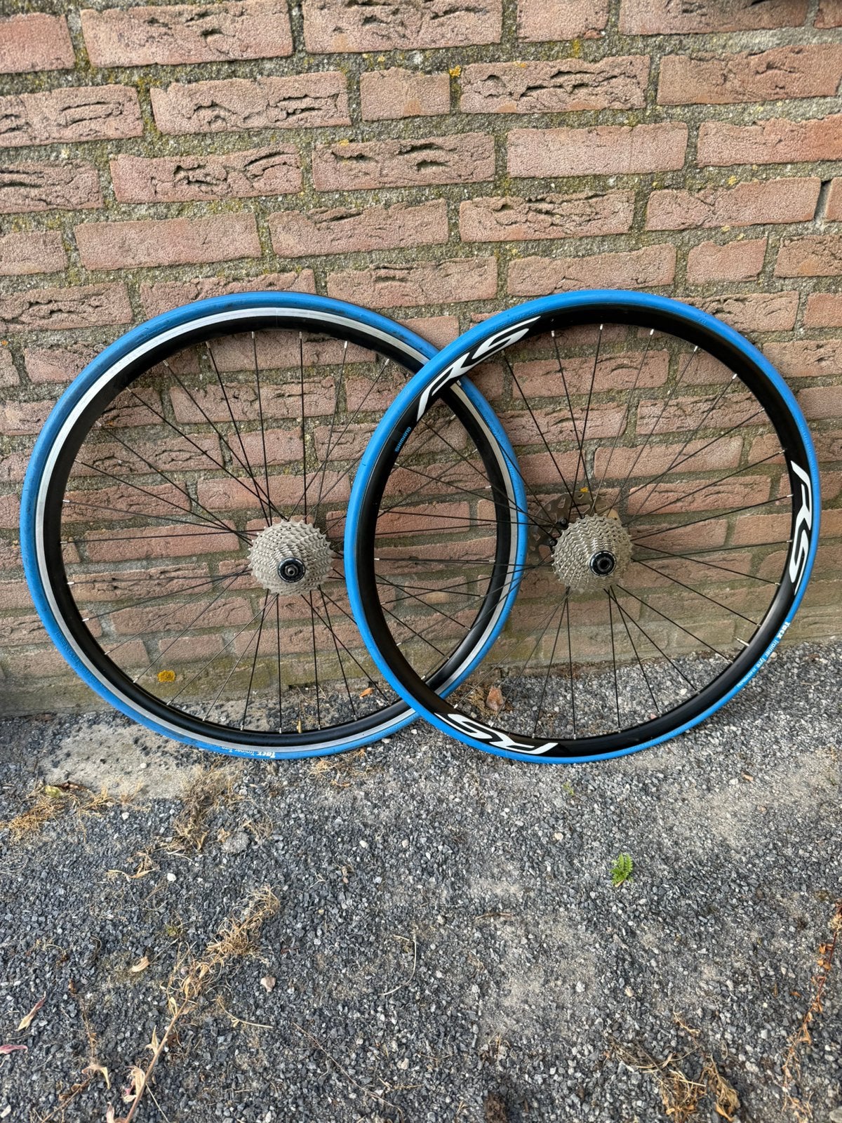 Tacx wiel 28-11 shimano cassette, Ophalen, Zo goed als nieuw, Band