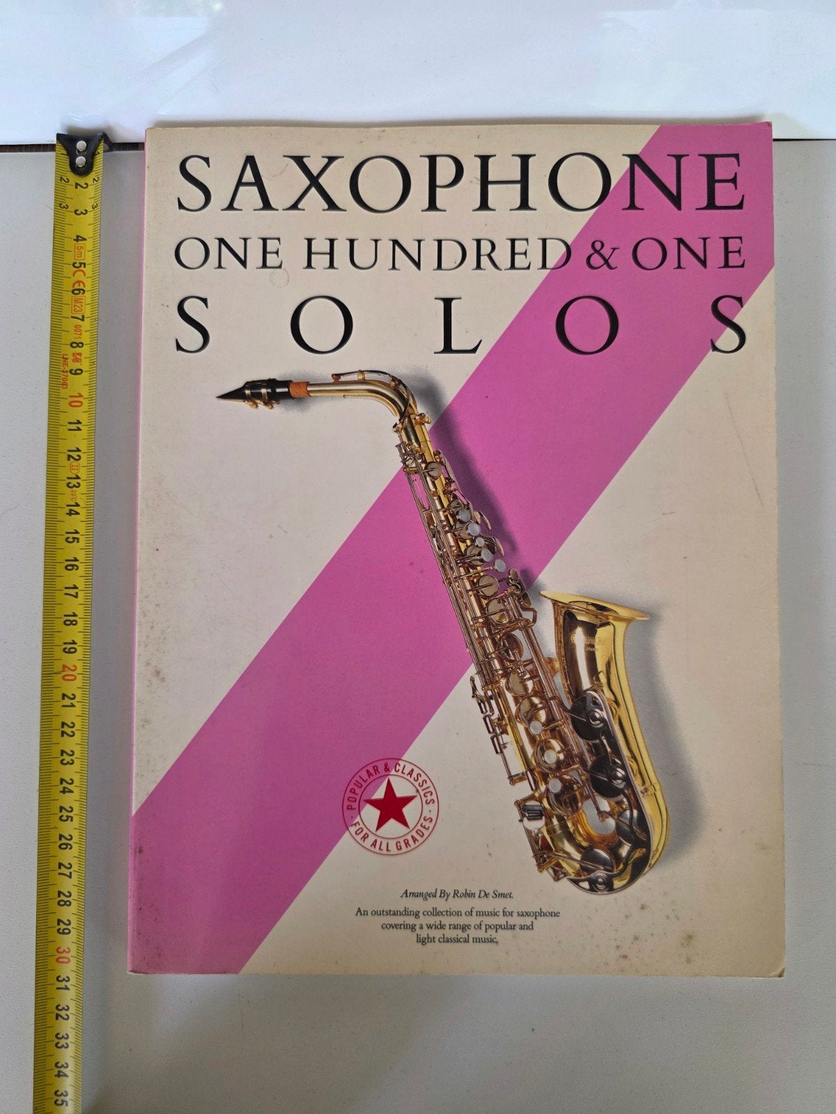 Saxofoon One Hundred & One Solos - Muziekboek, Ophalen of Verzenden, Zo goed als nieuw, Saxofoon