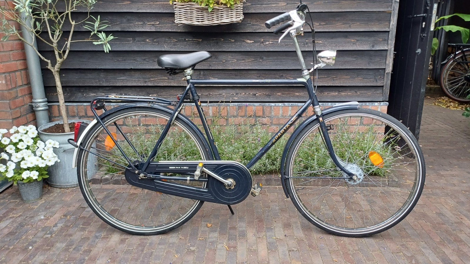 Nette Sparta 3 versnellingen 💯% OK! H57cm vintage, Fietsen en Brommers, Ophalen, Terugtraprem, Sparta, Gebruikt