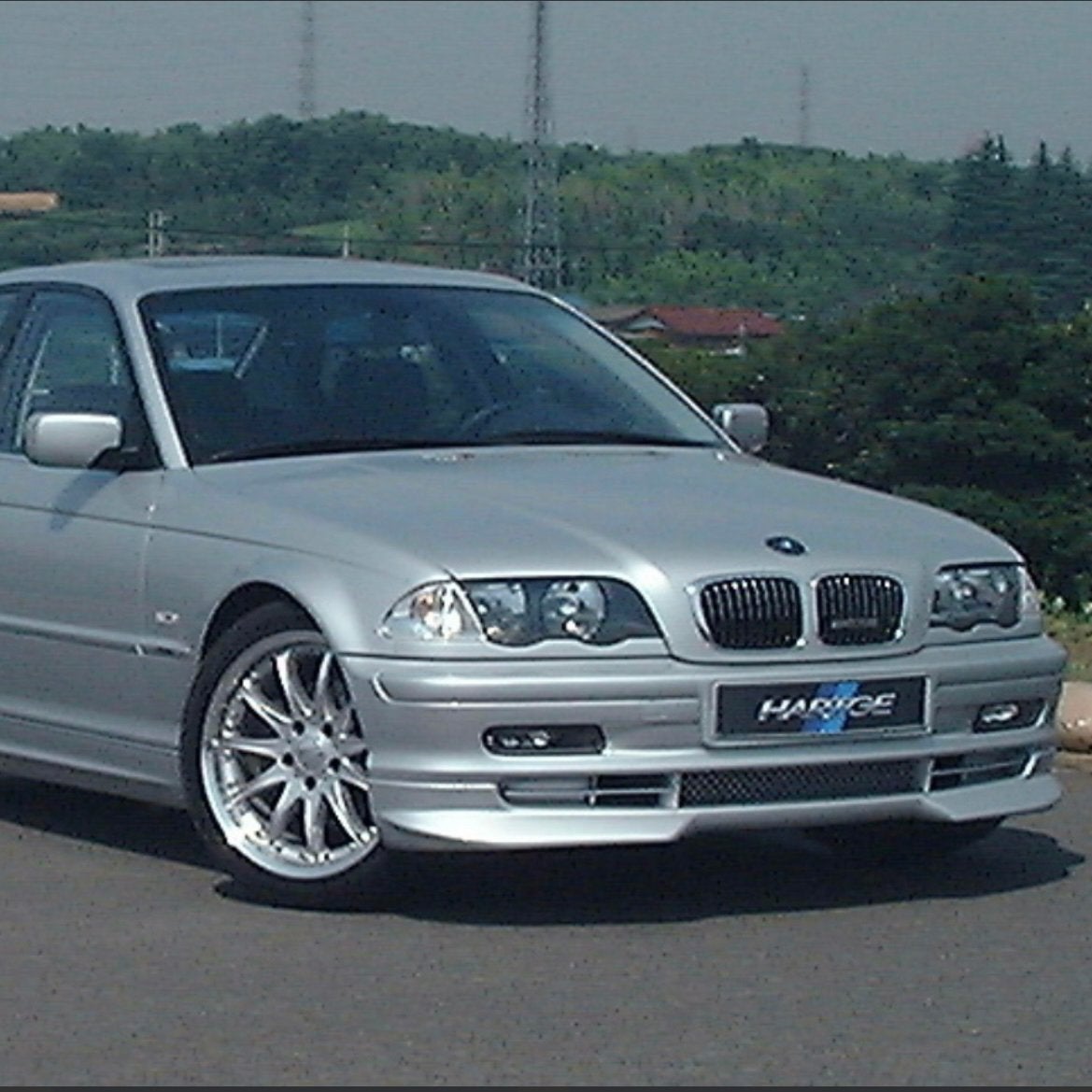 BMW E46 Hartge voorbumper lip skirt 330 325 323 320, Ophalen, Nieuw, BMW