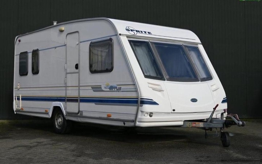 Sprite cirrus 500 Ultraheat Fietsendrager Zonnepaneel, Caravans en Kamperen, Vast bed, Standaardzit, Ringverwarming, Particulier