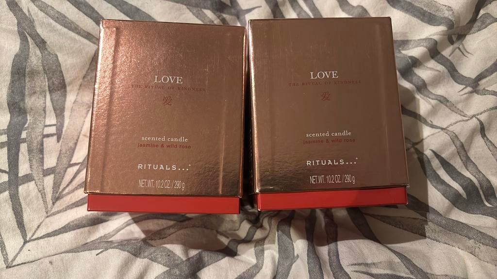 Rituals of love kaarsen, Sieraden, Tassen en Uiterlijk, Uiterlijk | Lichaamsverzorging, Ophalen of Verzenden, Nieuw, Overige typen