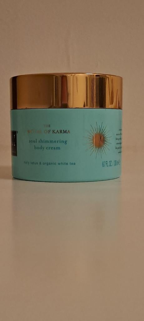 Rituals Karma body cream

Holy lotus en white tea

200ml, Ophalen, Nieuw, Bodylotion, Crème of Olie