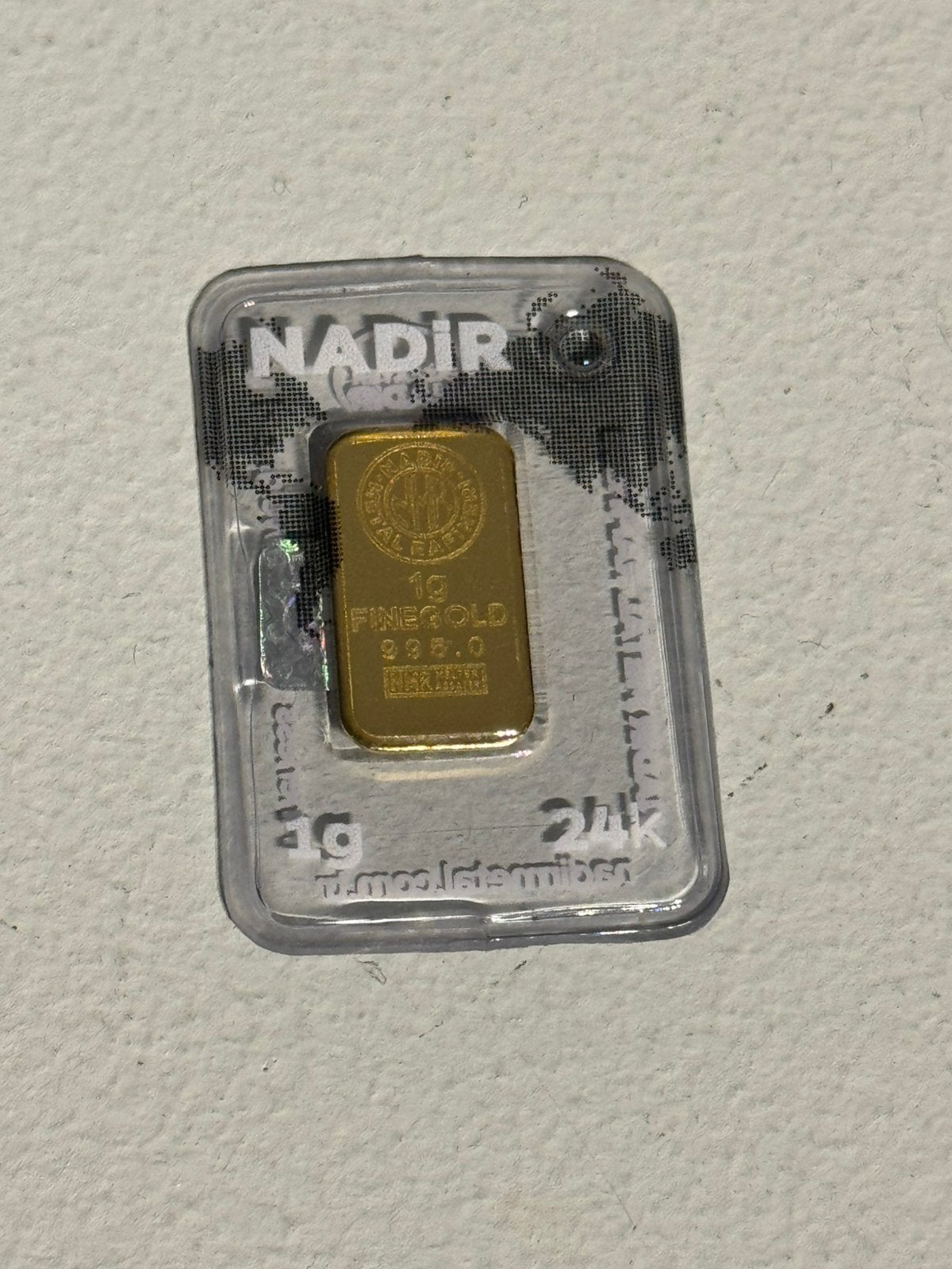 1 gram goud, Ophalen of Verzenden, Goud