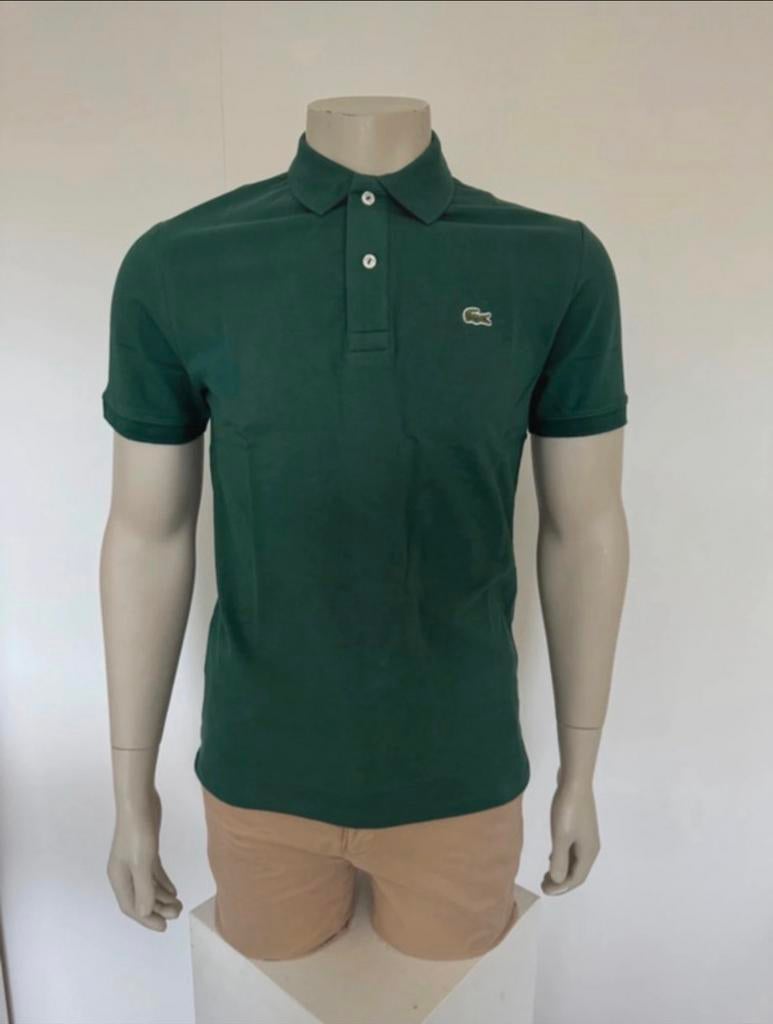 Lacoste Polo Shirt - Maat XL, Ophalen of Verzenden, Gedragen, Maat 56/58 (XL), Groen