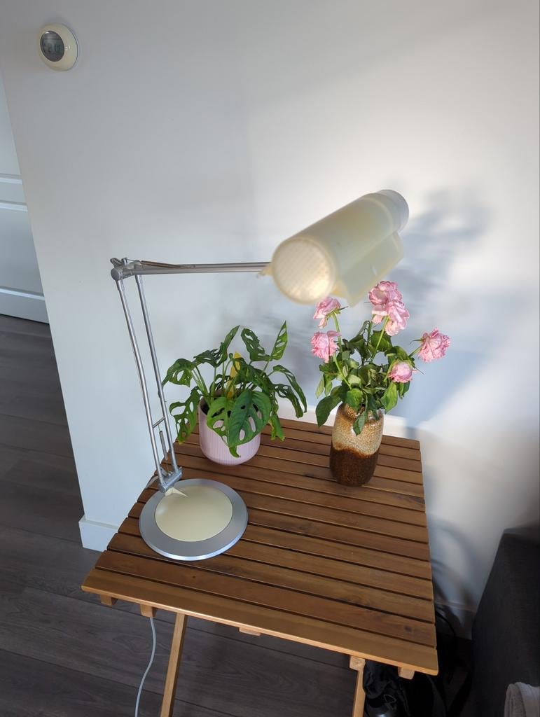 Vintage bureaulamp - functioneel met karakter, Ophalen, Gebruikt, 50 tot 75 cm, Vintage, Industrieel