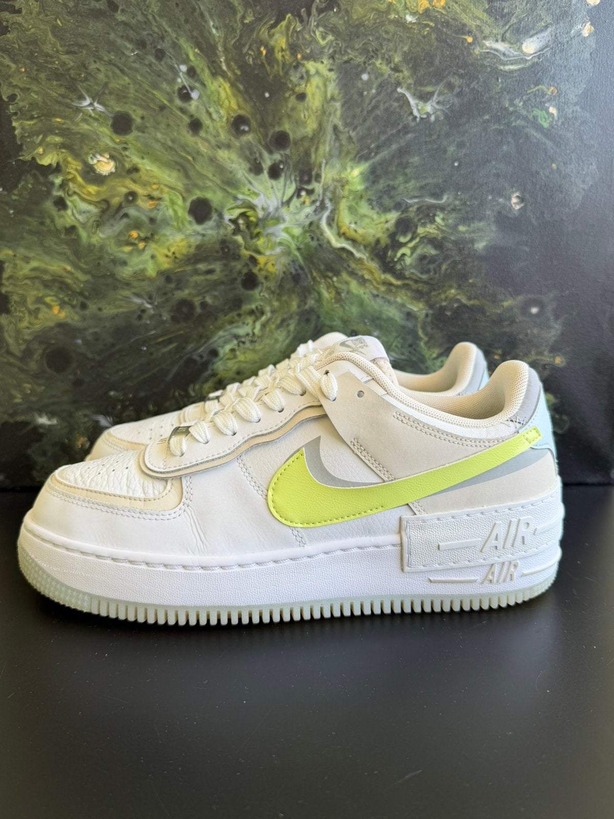 Nike air force 1 shadow maat 41, Ophalen of Verzenden, Zo goed als nieuw, Wit, Sneakers of Gympen