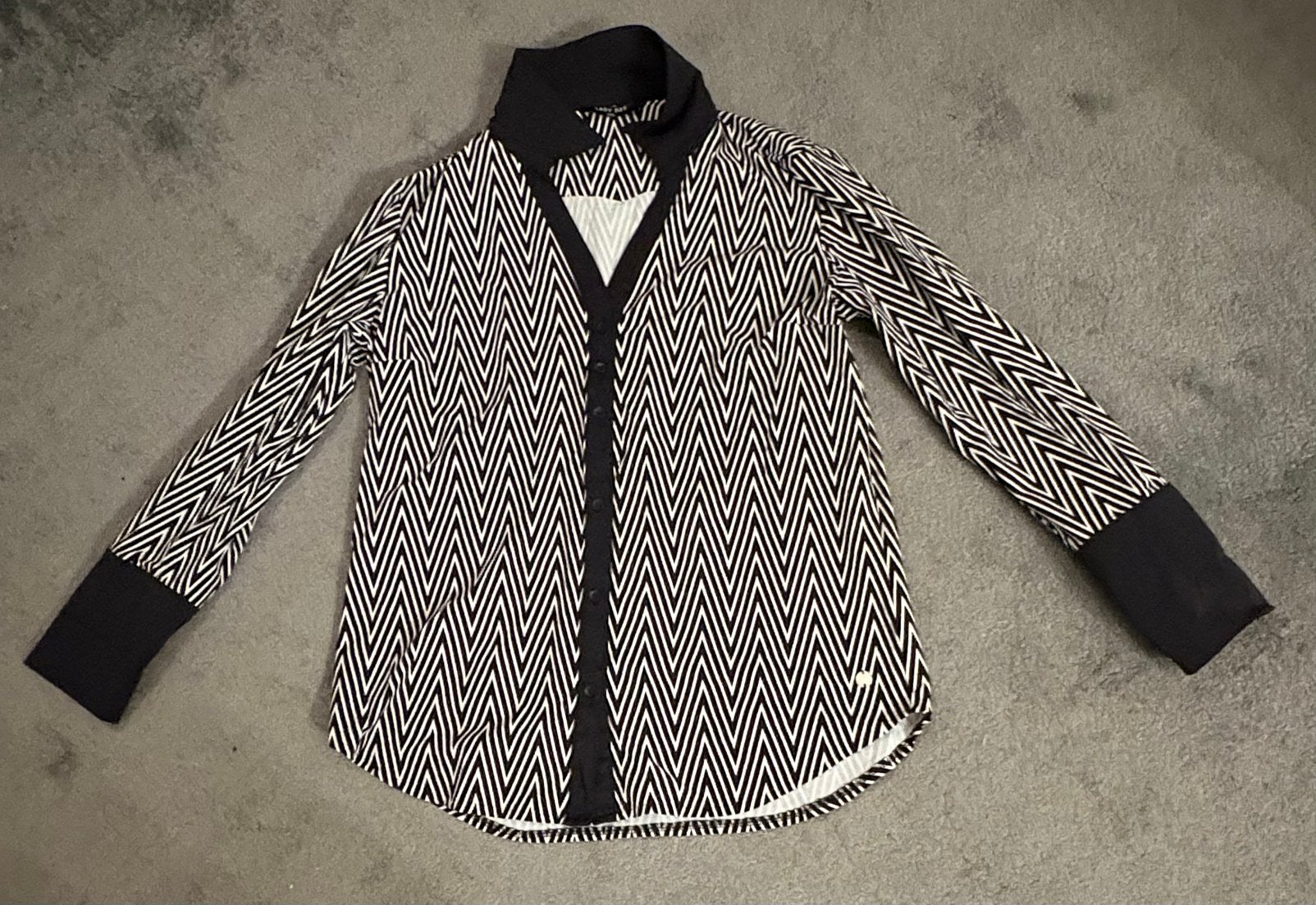 Lady day blouse, Kleding | Dames, Ophalen of Verzenden, Zo goed als nieuw, Zwart