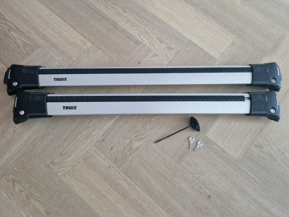 Dakdragers thule wingbar edge (gebruikt op skoda octavia), Auto diversen, Dakdragers, Ophalen, Gebruikt