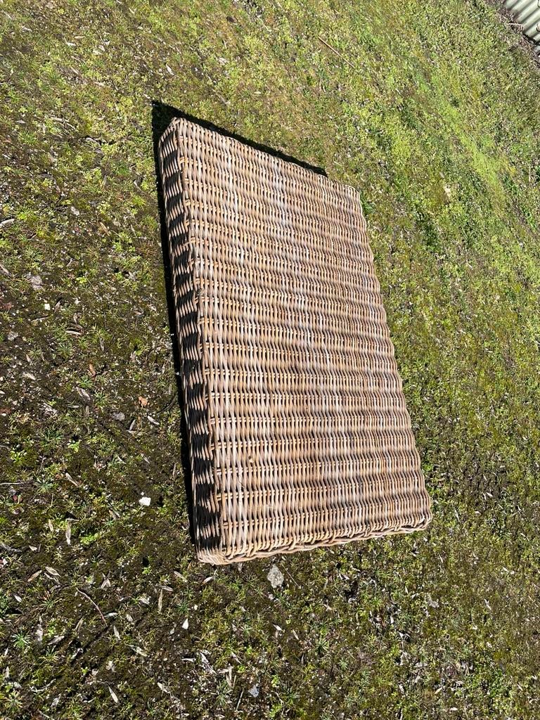 Hondenmand 125x80 cm, Dieren en Toebehoren, Ophalen, Gebruikt, Riet