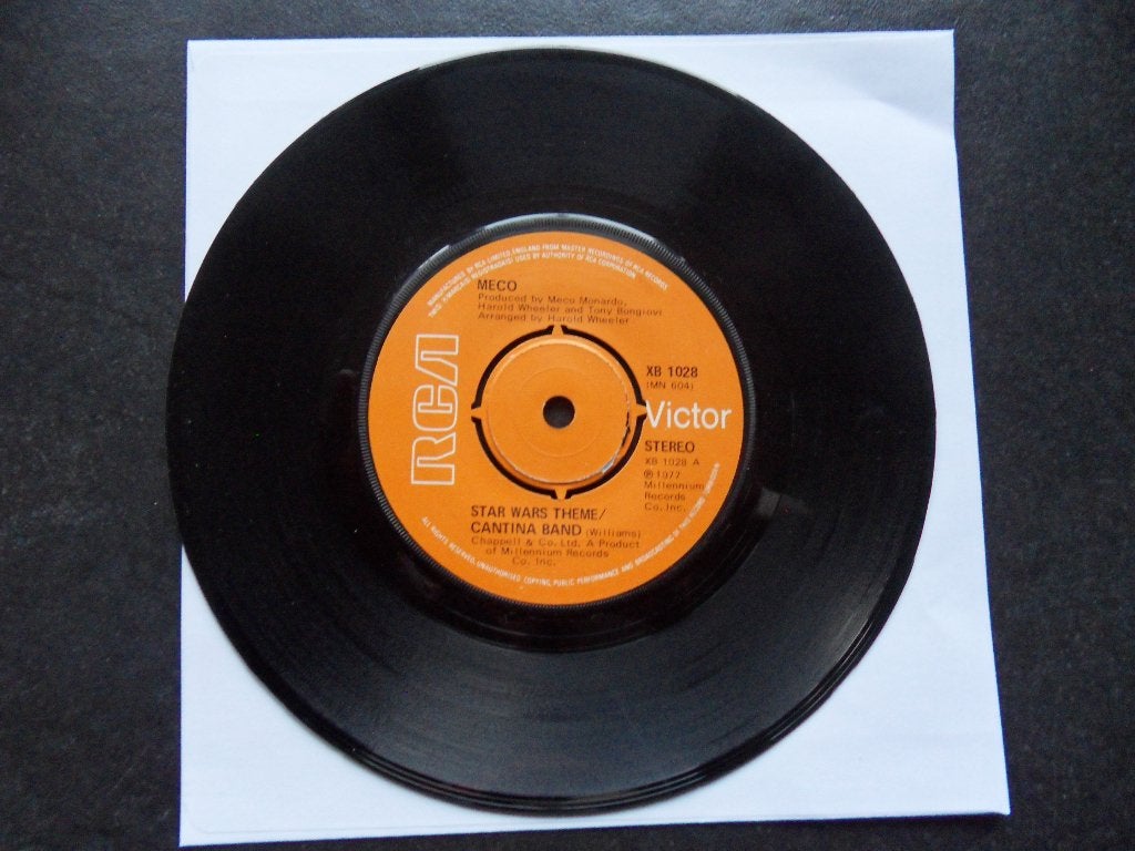 Meco - Star wars theme / Cantina band, Cd's en Dvd's, Vinyl Singles, Ophalen of Verzenden, Zo goed als nieuw