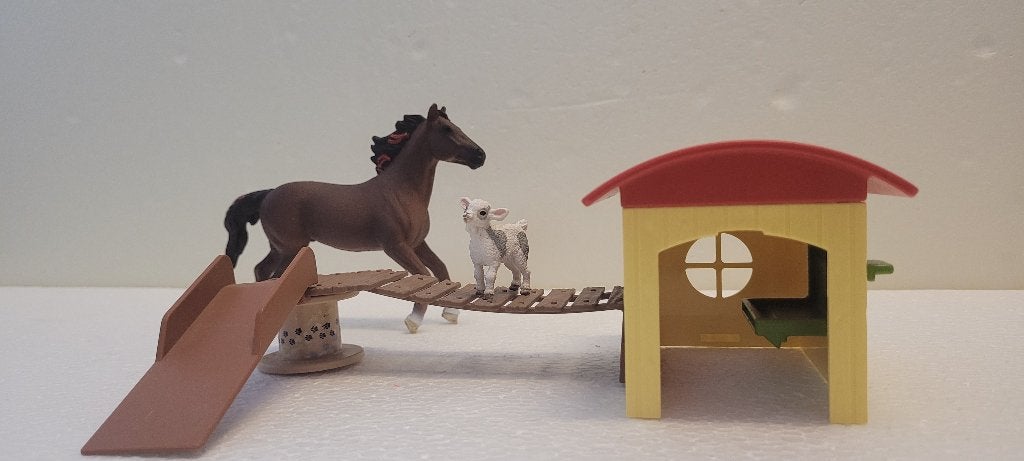 Schleich setje, Ophalen, Zo goed als nieuw, Jongen of Meisje